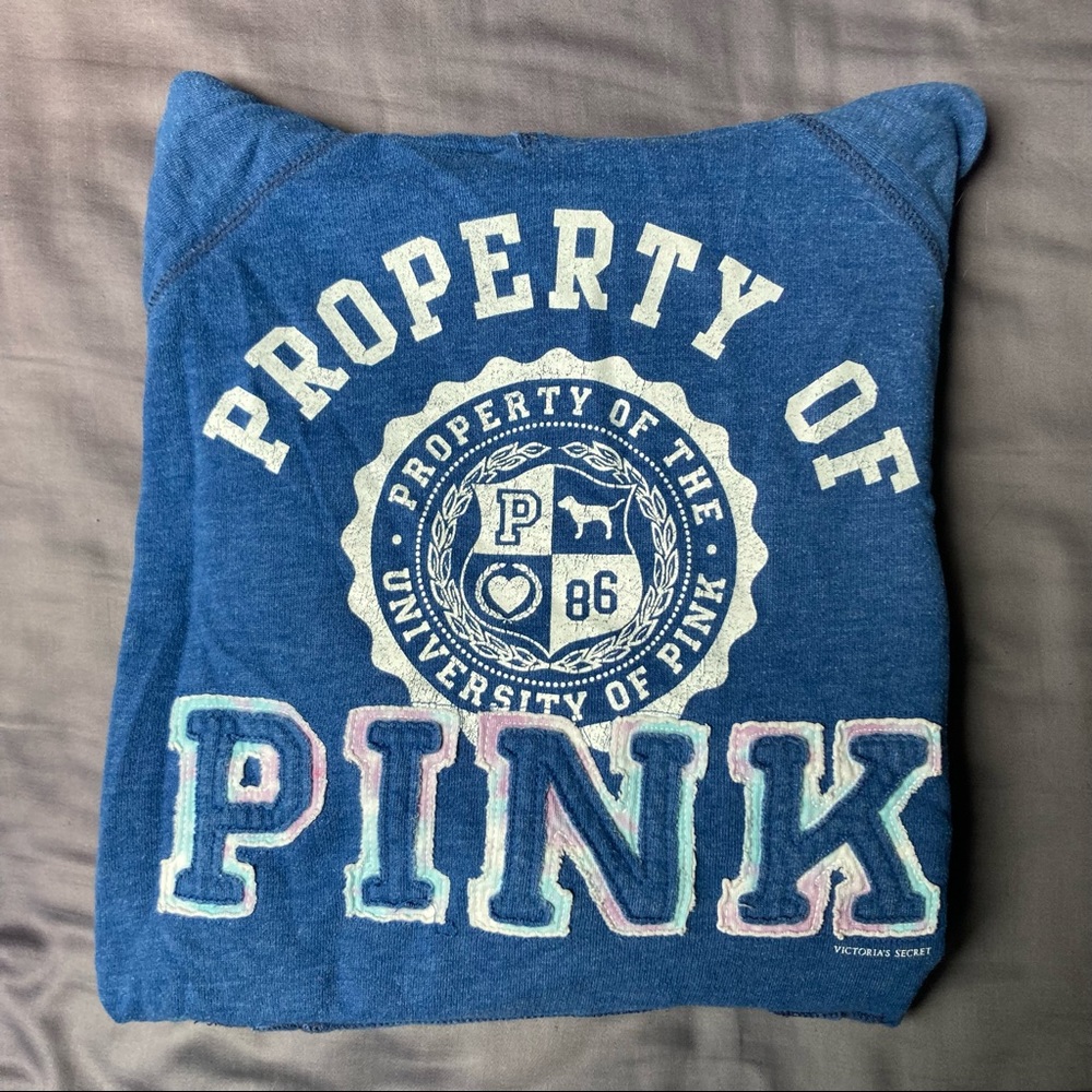 🟢 Pink Blue Sweatshirt